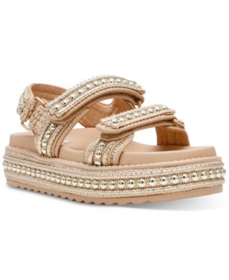 Steve Madden - Women's Bigmona Platform Footbed Sandals