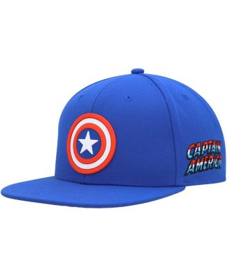 Marvel - Youth Royal Captain America Comic Snapback Hat