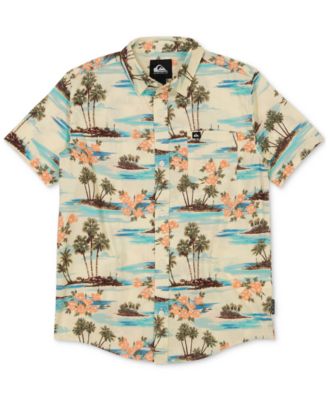 Quiksilver - Big Boys Scenic Classic Woven Cotton Shirt