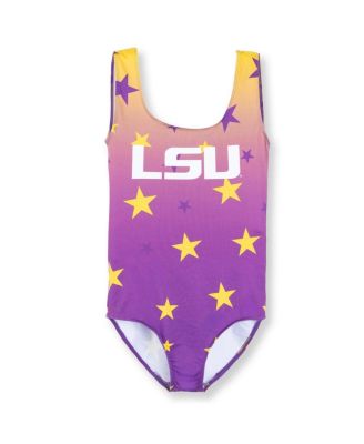ZooZatz - Big Boys and Girls Purple LSU Tigers Dance Leotard