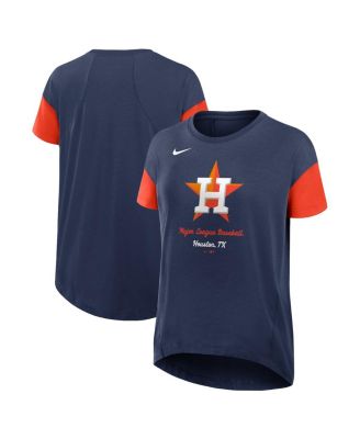 Nike - Women's Navy Houston Astros Flowy Fashion T-shirt