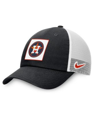 Nike - Men's Black Houston Astros Rise Adjustable Trucker Hat