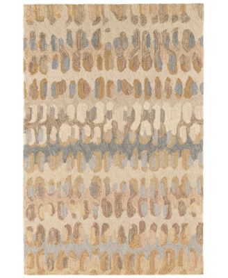 Dash and Albert Rugs by Annie Selke - Paint Chip Wool DA1829 8'x10' Area Rug
