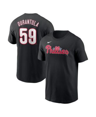 Nike - Men's Jhoan Duran Black Philadelphia Phillies Name Number Player Nickname T-Shirt