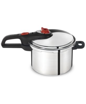 T-Fal - Secure Aluminum 6-Qt. Stovetop Pressure Cooker
