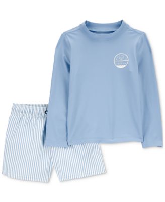 Carter's - Toddler Boys Rashguard & Swim Trunk Set
