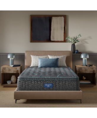Beautyrest - Level Two 14.75" Medium Firm Pillow Top Mattress - Queen