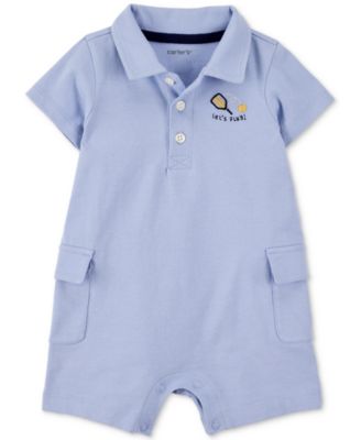Carter's - Baby Boys Pickleball Cotton Romper