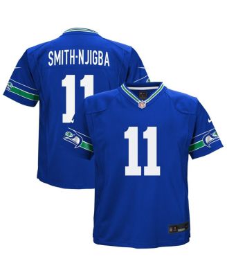 Nike - Preschool Jaxon Smith-Njigba Royal Seattle Seahawks Alternate Player Game Jersey
