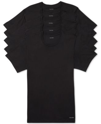 Calvin Klein - Men's 5-Pk. Cotton Classics Crew Neck Undershirts