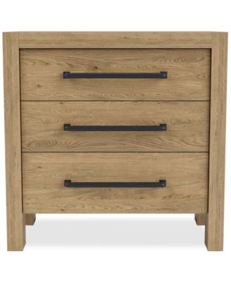 Furniture - Davie 3-Drawer Nightstand