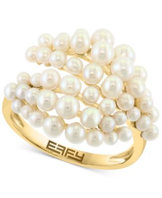EFFY Collection - Cultured Freshwater Pearl Cluster Ring (2-3mm) in 14k Gold