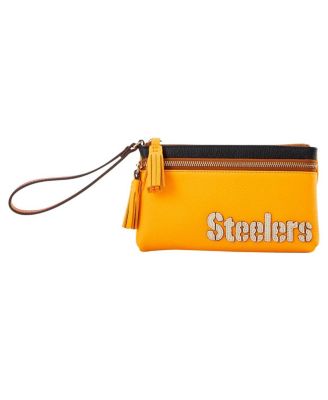 Dooney & Bourke - Pittsburgh Steelers Infield Double-Zip Wristlet