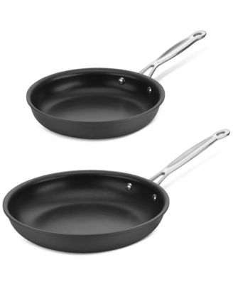 Cuisinart - 2-Pc. Chef's Classic Nonstick Hard-Anodized Skillets
