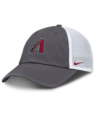 Nike - Men's Gray Arizona Diamondbacks Adjustable Trucker Hat