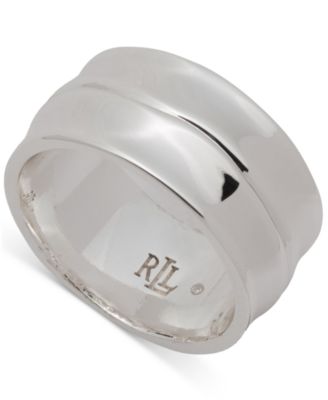 Lauren Ralph Lauren - Silver-Tone Band Ring