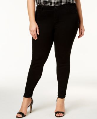 Celebrity Pink - Plus Size Outsiders Wash Super-Soft Skinny Jeans