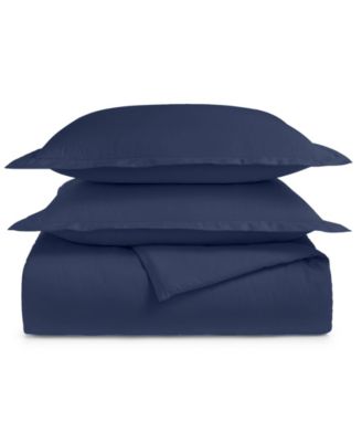 Charter Club - Damask Cotton 550-Thread Count 3-Pc. King Duvet Cover Set