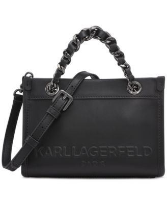 KARL LAGERFELD PARIS - Savoie Small Leather Crossbody