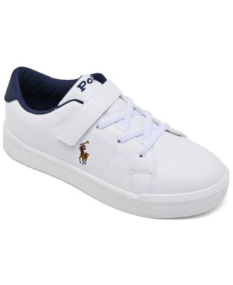 Polo Ralph Lauren - Little Kids Sutton Stay-Put Fastening Strap Casual Sneakers from Finish Line