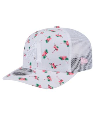 New Era - Men's&nbsp;White Arizona Diamondbacks Flamingo Mesh Back 9SEVENTY Stretch-Snap Hat