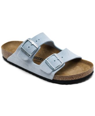 Birkenstock - Women's Arizona Suede Leather Sandals from Finish Line