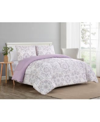 Highline Bedding Co. - Adara Printed Reversible Comforter Set