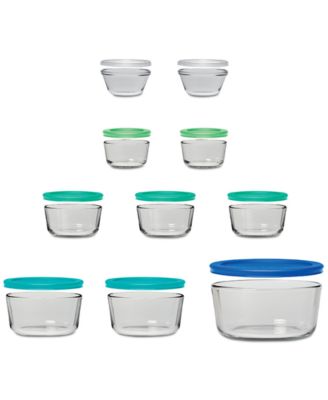 Anchor Hocking - 20-Pc. Glass Food Storage Set with SnugFit™ Lids