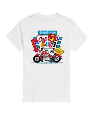 AIRWAVES - Peanuts Coffee Mens Short Sleeve Tee
