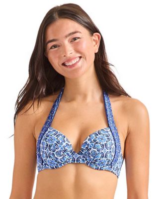 Tommy Bahama - Women's Printed Underwire Halter Bikini