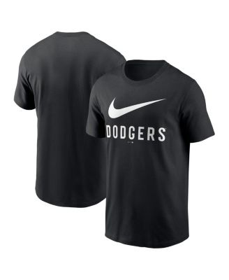 Nike - Men's Black Los Angeles Dodgers Swoosh T-Shirt