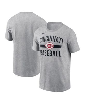 Nike - Men's Heather Gray Cincinnati Reds Arched T-shirt