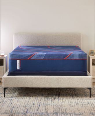 Sealy - Posturepedic Elite High Point II 14" Firm Hybrid Tight Top Mattress Set - King