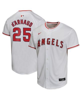 Nike - Big Boys and Girls Travis d'Arnaud White Los Angeles Angels Home Game Player Jersey