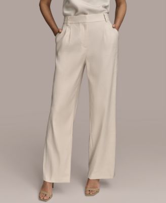 Donna Karan New York - Women's Pleated Wide-Leg Pants