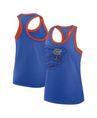 Jordan - Women's Royal Florida Gators Exceptional Talent Primetime Shadow Tri-Blend Racerback Tank Top