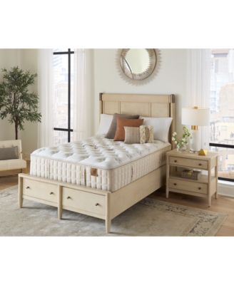 Hotel by King Koil - Natural Aster 16.5" Trim Line Plush Mattress Set, Queen Split