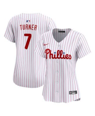 Nike - Women's Trea Turner White Philadelphia Phillies Home Limited Jersey