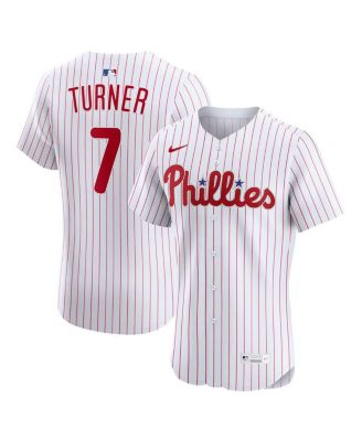 Nike - Men's Trea Turner White Philadelphia Phillies Home Elite Jersey