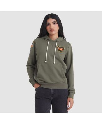 Nike - Women's Olive Washington Commanders 2025 Salute to Service Sideline Standard Issue Dri-FIT Hoodie